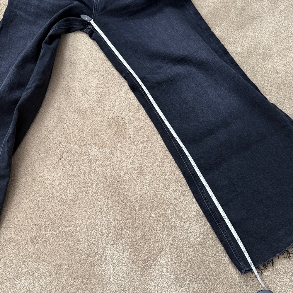 Citizens Of Humanity - Lyra Wide Leg Crop Raw Hem In Medallion - Size 28 - Picture 7 of 7